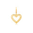 Outline Heart Charm
