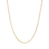 2mm Italian Chain Link Necklace