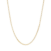 2mm Italian Chain Link Necklace