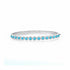 Gemstone or Diamond Cloud Bangle Bracelet