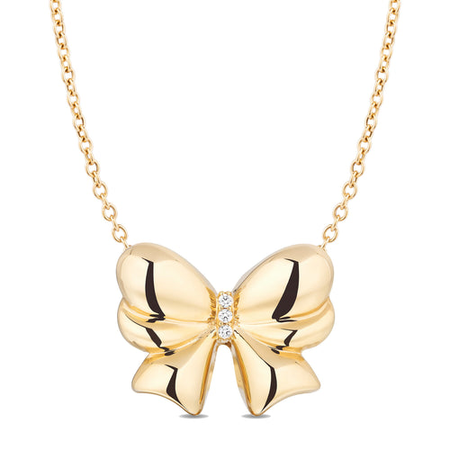 Evie Bow Necklace