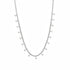 Diamond Tennis Necklace with Perfect Pear Accents