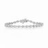Segmented Pear Shaped Diamond Eternity Bracelet