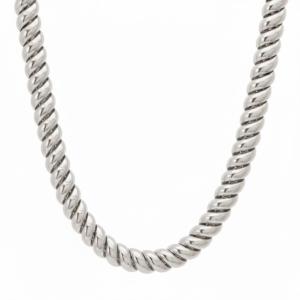 Luxe Twisted San Marco Gold Collar Necklace