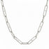 Flat Mariner Link Gold Chain Necklace