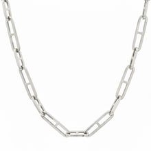 Flat Mariner Link Gold Chain Necklace