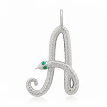 Snake Initial Charm