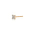 Diamond Fleur Stud Earrings