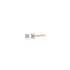 Diamond Fleur Stud Earrings