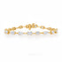 Segmented Mixed Shaped Diamond Eternity Bracelet