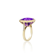 Gossip Gemstone Octagon Statement Ring