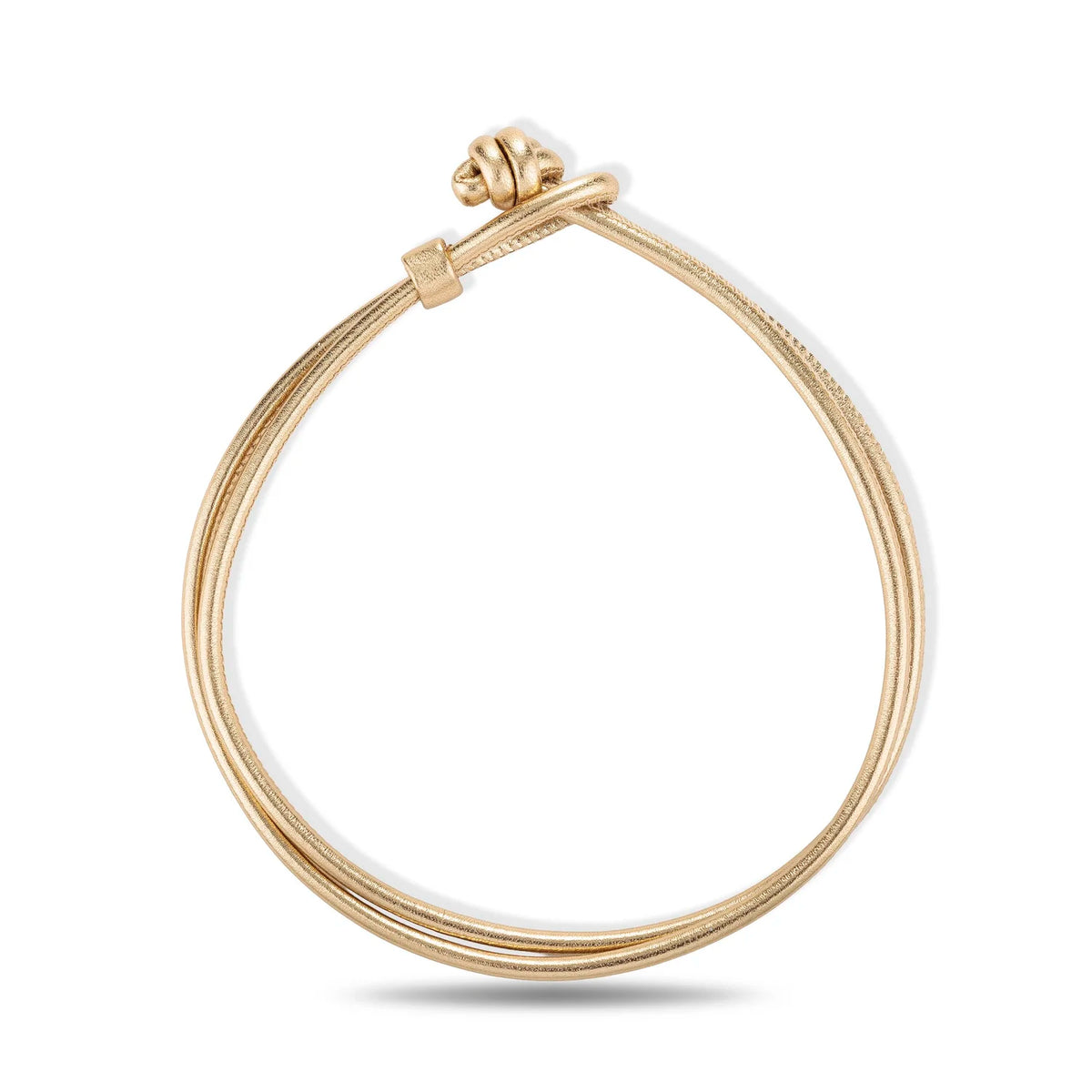 Double Italian Napa Torque Necklace