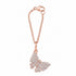 Diamond Butterfly Watch Charm Bracelet