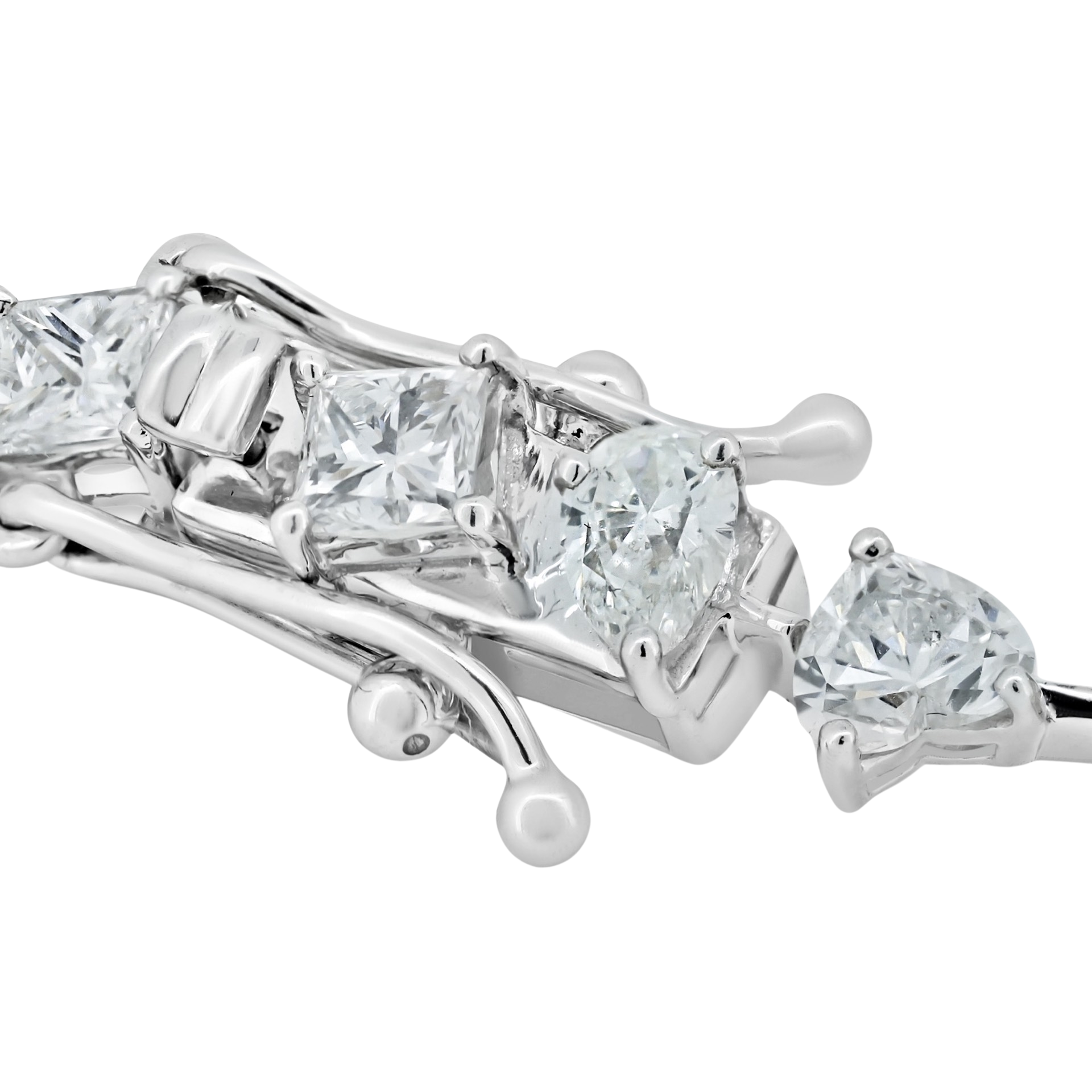 Miss Diamond Shapes Tennis Bracelet