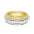 Baguette Diamond Spinner Stacking Ring
