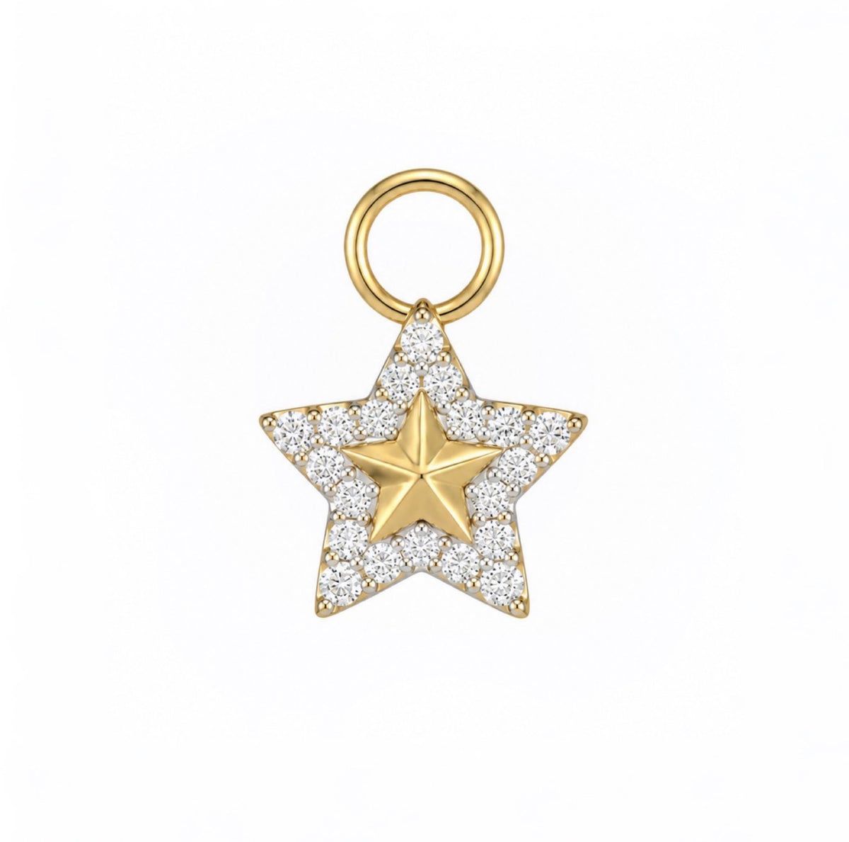 Tiny Lucky Star Charm