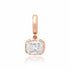 Lab Grown Diamond Cushion Cut Georgian Set Charm