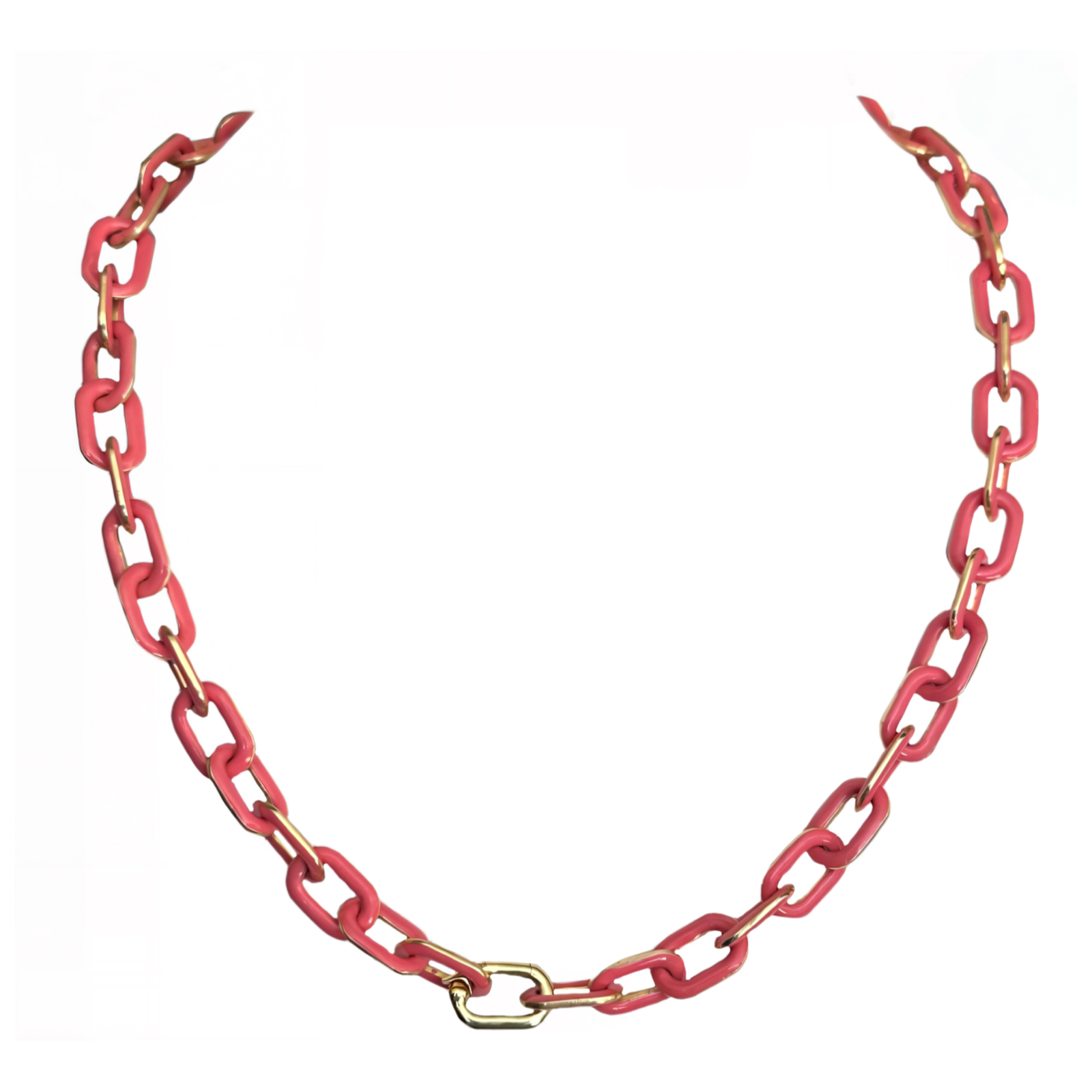 The Minnie Enamel Chain Necklace