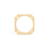 Spark Side Stone Etched Ring