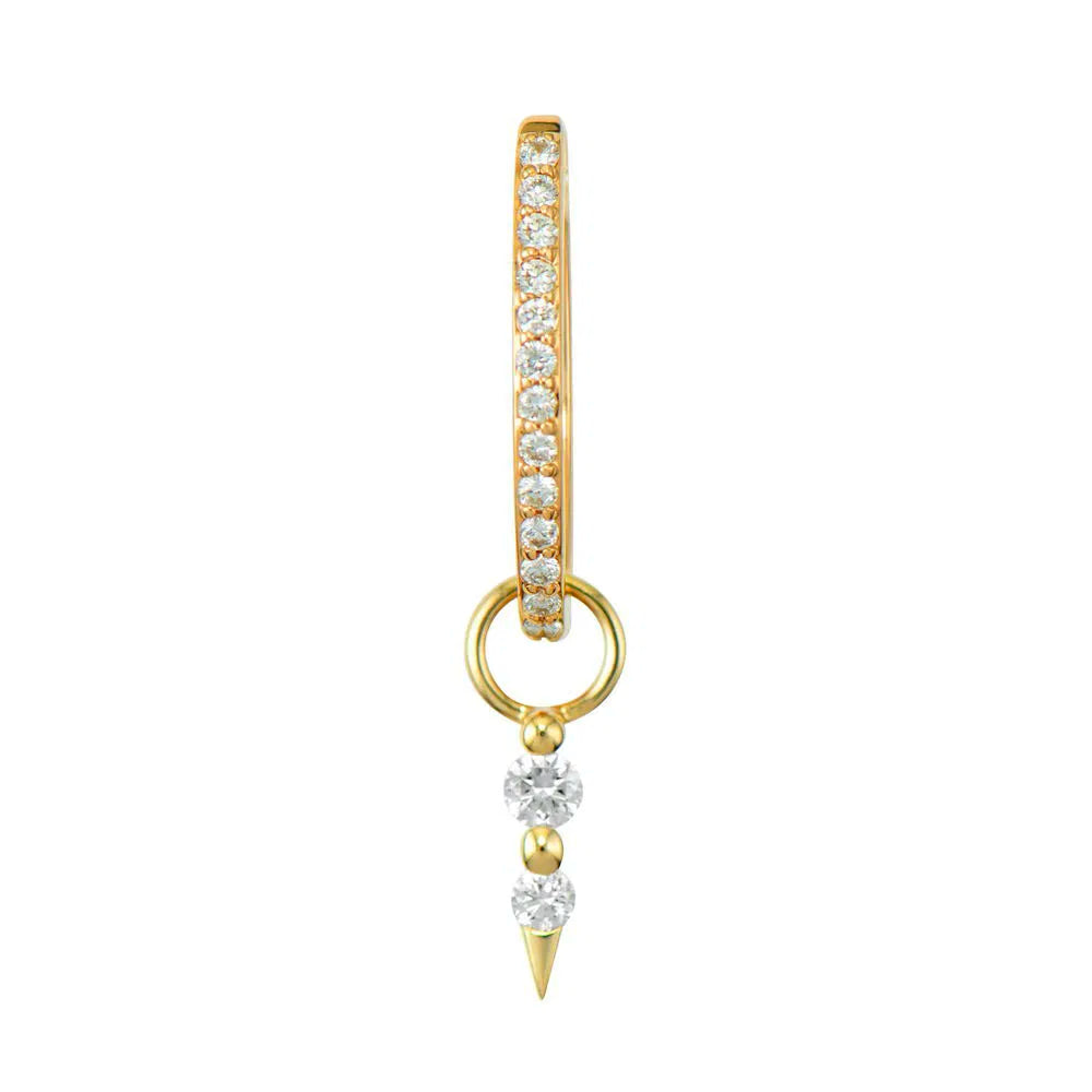 Sari Diamond Dagger Earring Charm