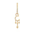 Make a Wish Small Crescent Moon & Star Earring Charm