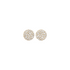 Stellar Pavé Lab Grown Diamond Half Dome Stud Earrings