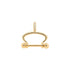 Small Charm Keeper with Diamonds