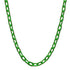 The Micro Minnie Enamel Chain Necklace
