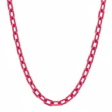 The Micro Minnie Enamel Chain Necklace