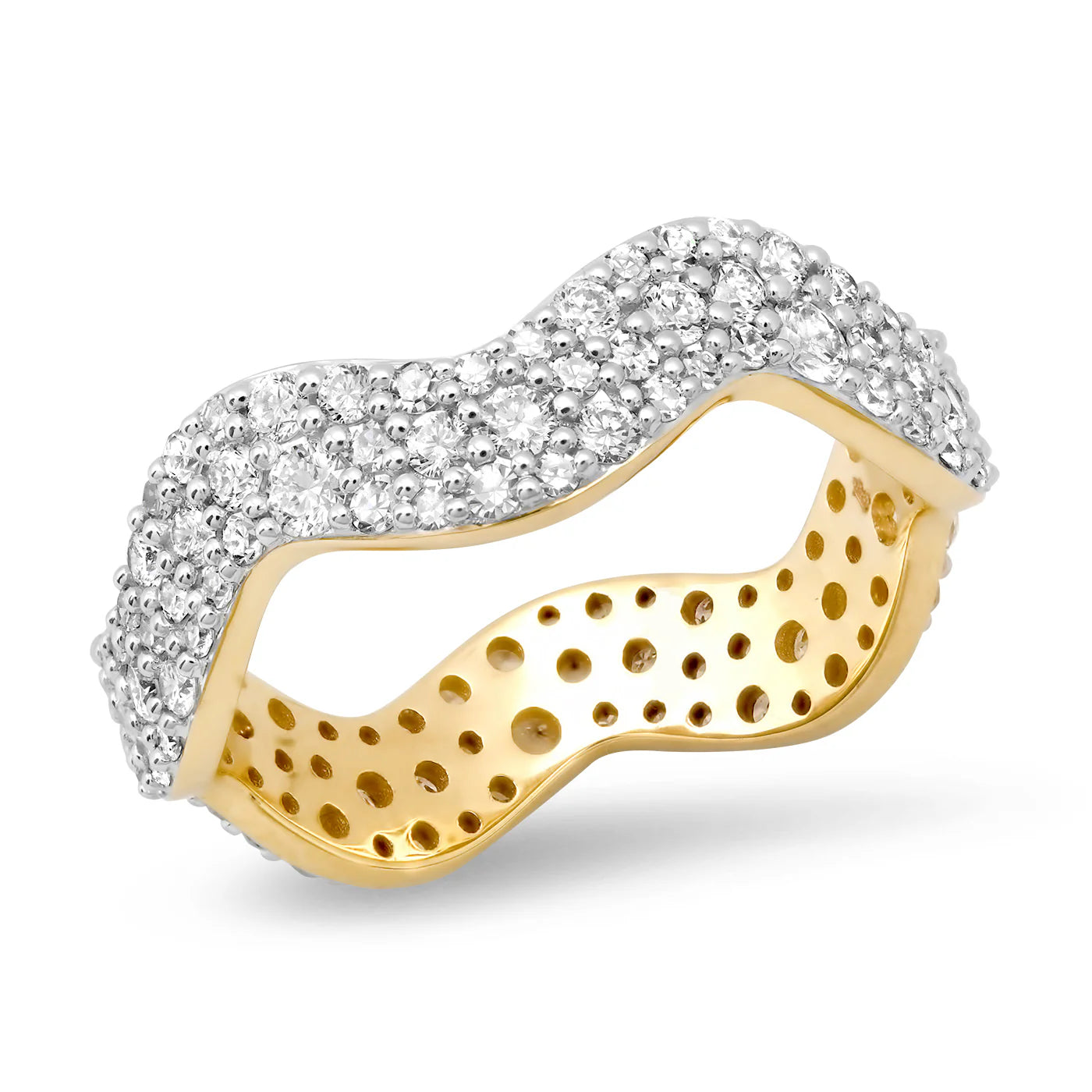 Diamond Form Band Ring