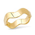 Gold Form Band Ring