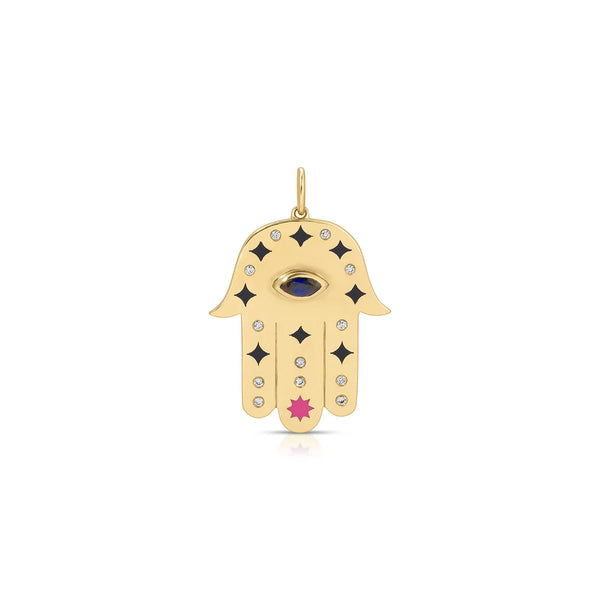Jumbo Hamsa Protection Charm