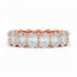 Mega Oval Cut Lab Grown Diamond Eternity Band