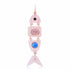 Segmented Gemstone Inlay Fish Charms