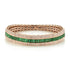 Pave Diamond & Gemstone Scales Stretch Bracelet