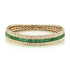 Pave Diamond & Gemstone Scales Stretch Bracelet