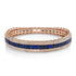 Pave Diamond & Gemstone Scales Stretch Bracelet