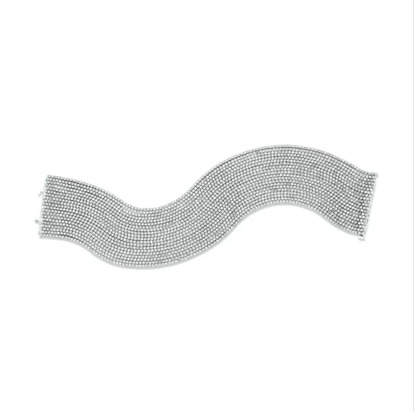 Twenty Diamond Thread Stacks Bracelet