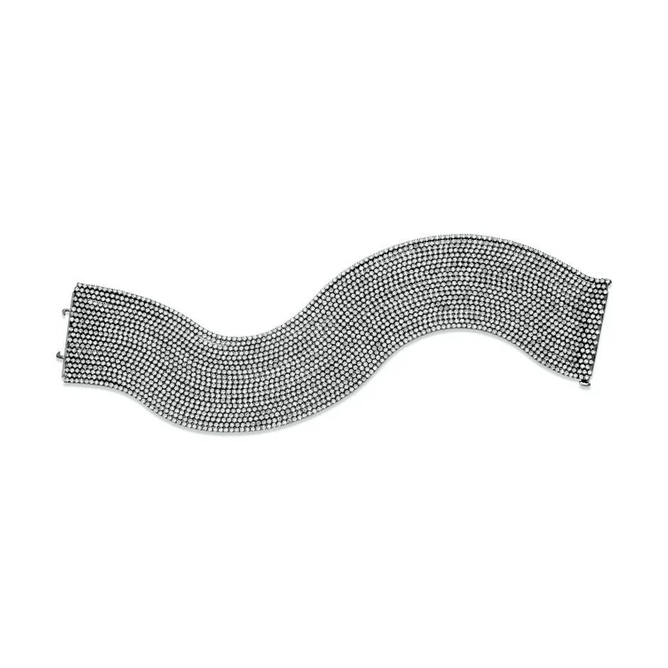 Twenty Diamond Thread Stacks Bracelet