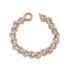 Diamond Pave Infinity Link Bracelet