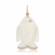 Playa Perfect Gemstone & Diamond Fish Charm