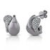 Diamond Double Drip Huggie Earrings