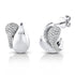 Diamond Double Drip Huggie Earrings