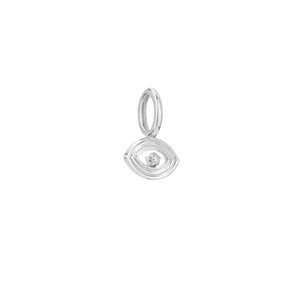 Groovy Mini Diamond Evil Eye Charm