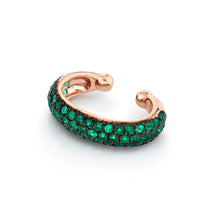 Jumbo Pave Emerald Ear Cuff