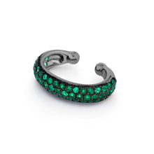 Jumbo Pave Emerald Ear Cuff