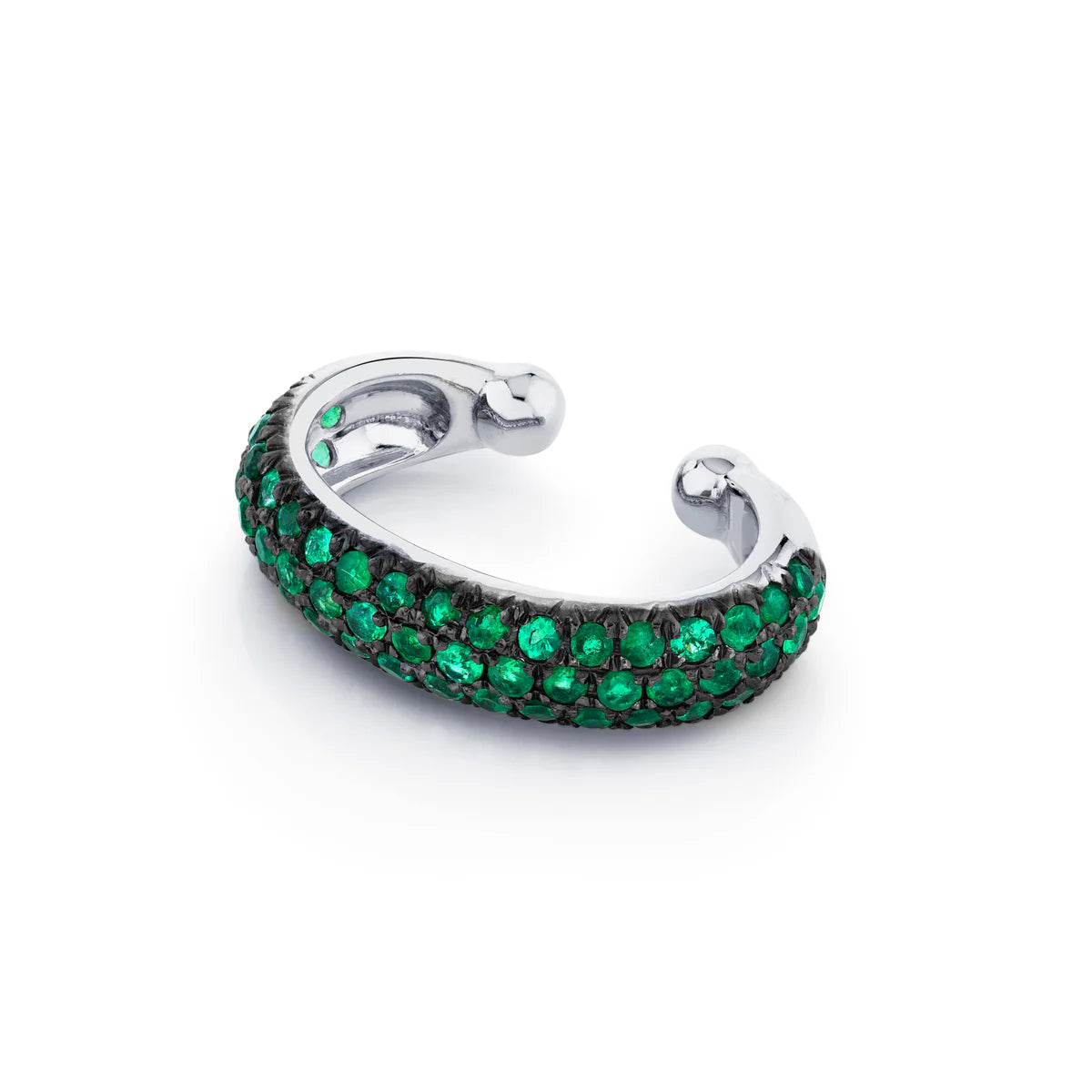 Jumbo Pave Gemstone Ear Cuff