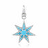 Gemstone Starburst Charm