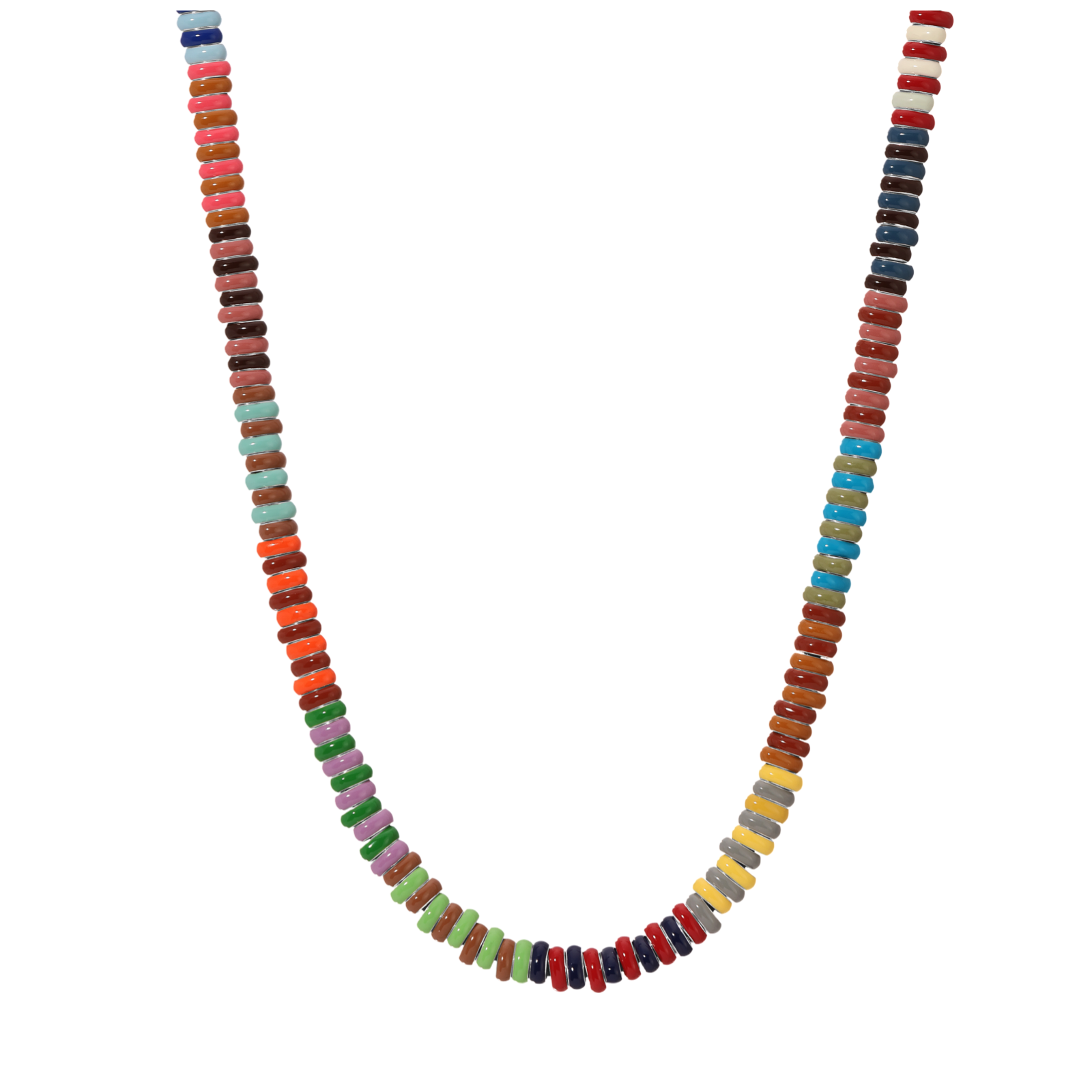 Runway Strikes Mini Bead Necklace