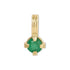 Groovy Mini Solitaire Gemstone Charm